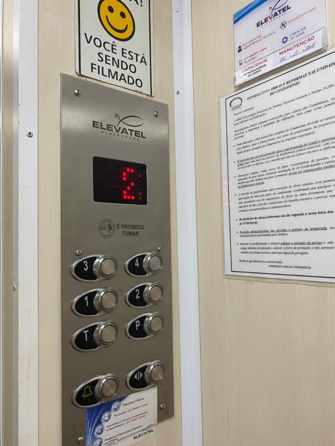 Suite Mar: Beachfront Compact Economy with Elevator Guarapari Exterior photo