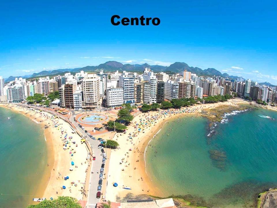 Suite Mar: Beachfront Compact Economy with Elevator Guarapari Exterior photo