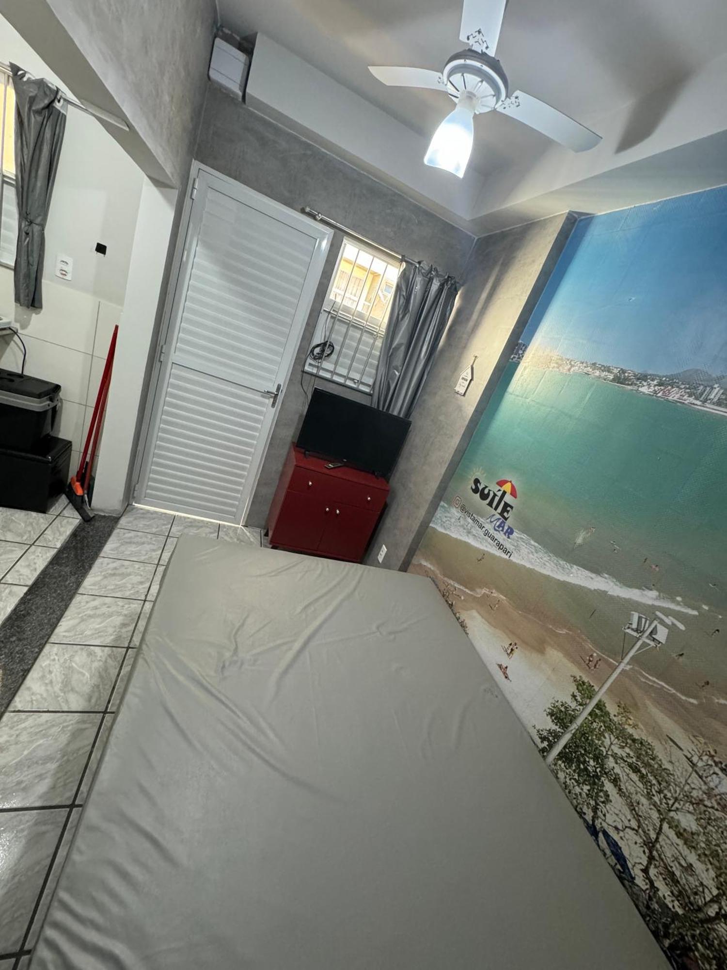Suite Mar: Beachfront Compact Economy with Elevator Guarapari Exterior photo